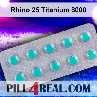 Rhino 25 Titanium 8000 079