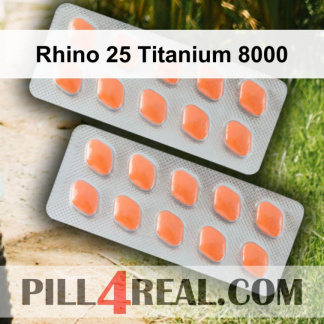 Rhino 25 Titanium 8000 106