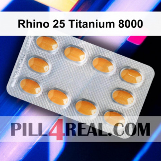 Rhino 25 Titanium 8000 188