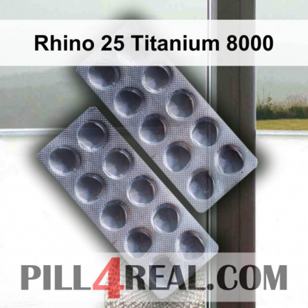 Rhino 25 Titanium 8000 195