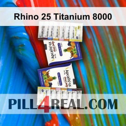Rhino 25 Titanium 8000 415