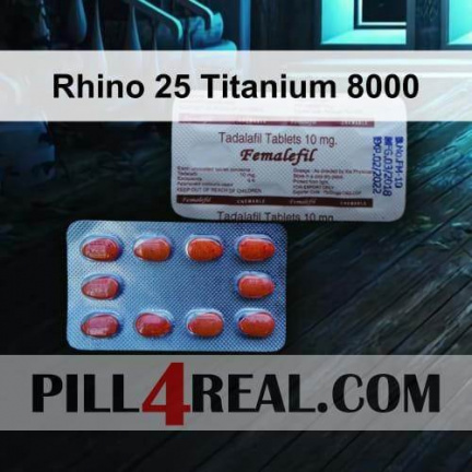 Rhino 25 Titanium 8000 443