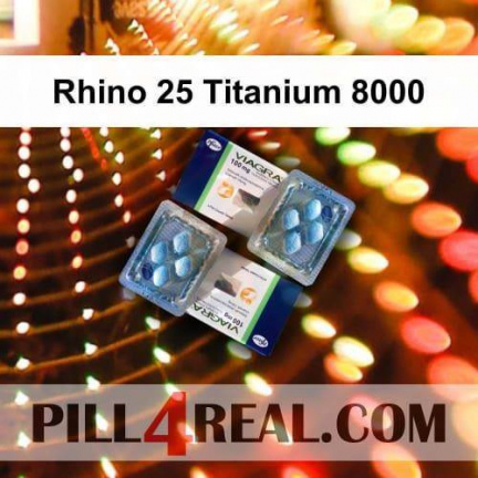 Rhino 25 Titanium 8000 496