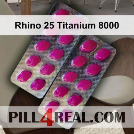 Rhino 25 Titanium 8000 503