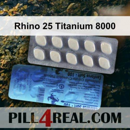 Rhino 25 Titanium 8000 714