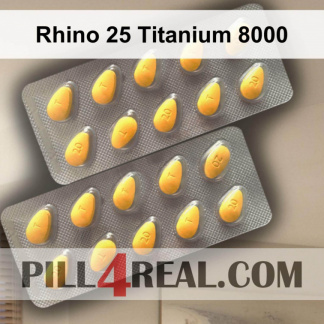 Rhino 25 Titanium 8000 789
