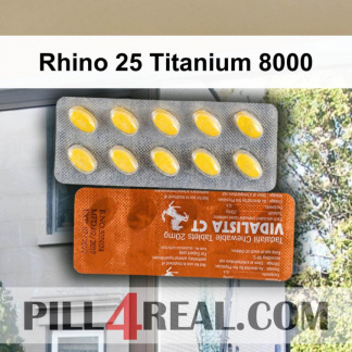 Rhino 25 Titanium 8000 855