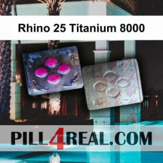 Rhino 25 Titanium 8000 938
