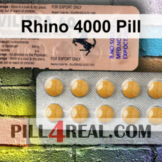 Rhino 4000 Pill 203