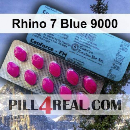 Rhino 7 Blue 9000 415