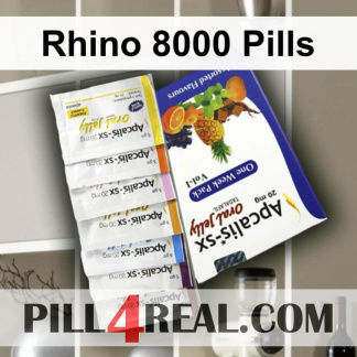 Rhino 8000 Pills 627