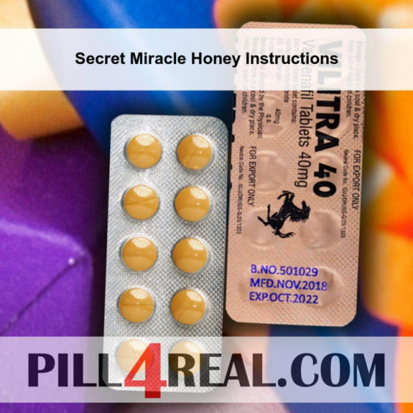 Secret Miracle Honey Instructions 353