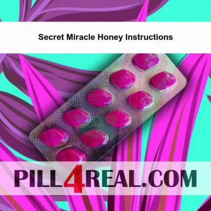 Secret Miracle Honey Instructions 755