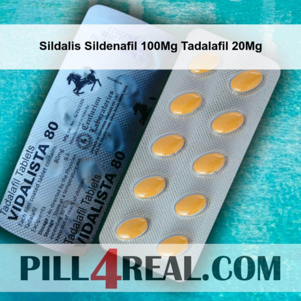 Sildalis Sildenafil 100Mg Tadalafil 20Mg 339