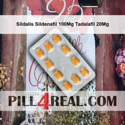Sildalis Sildenafil 100Mg Tadalafil 20Mg 798