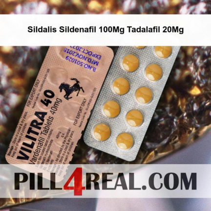 Sildalis Sildenafil 100Mg Tadalafil 20Mg 843