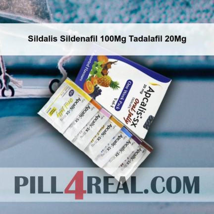 Sildalis Sildenafil 100Mg Tadalafil 20Mg 872