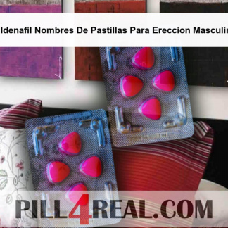 Sildenafil Nombres De Pastillas Para Ereccion Masculina 128