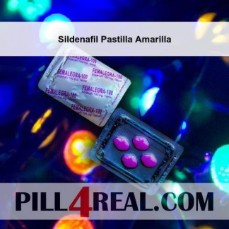 Sildenafil Pastilla Amarilla 608