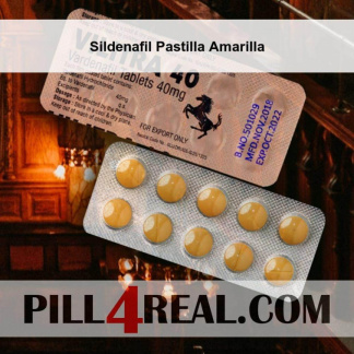 Sildenafil Pastilla Amarilla 678