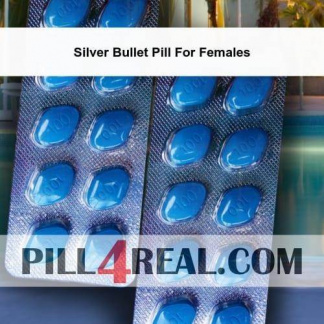 Silver Bullet Pill For Females 171