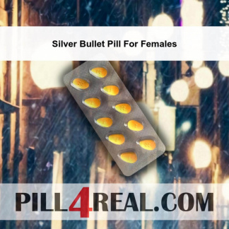 Silver Bullet Pill For Females 205