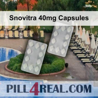 Snovitra 40mg Capsules 520