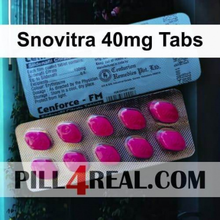 Snovitra 40mg Tabs 674