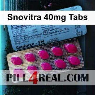 Snovitra 40mg Tabs 674