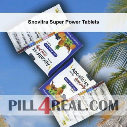 Snovitra Super Power Tablets 292