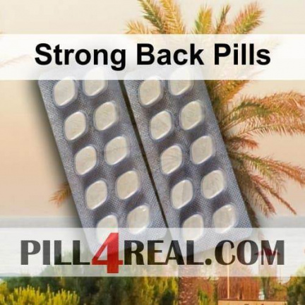 Strong Back Pills 151