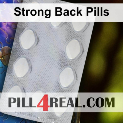 Strong Back Pills 172