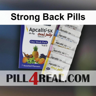 Strong Back Pills 623