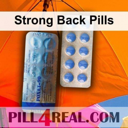 Strong Back Pills 807